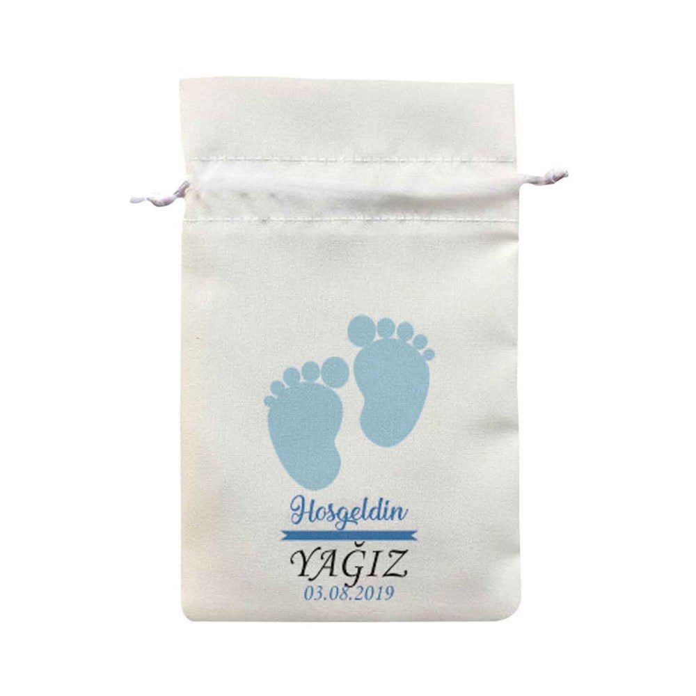 Baby Shower Kese Askıdaki Oyuncak Ayı