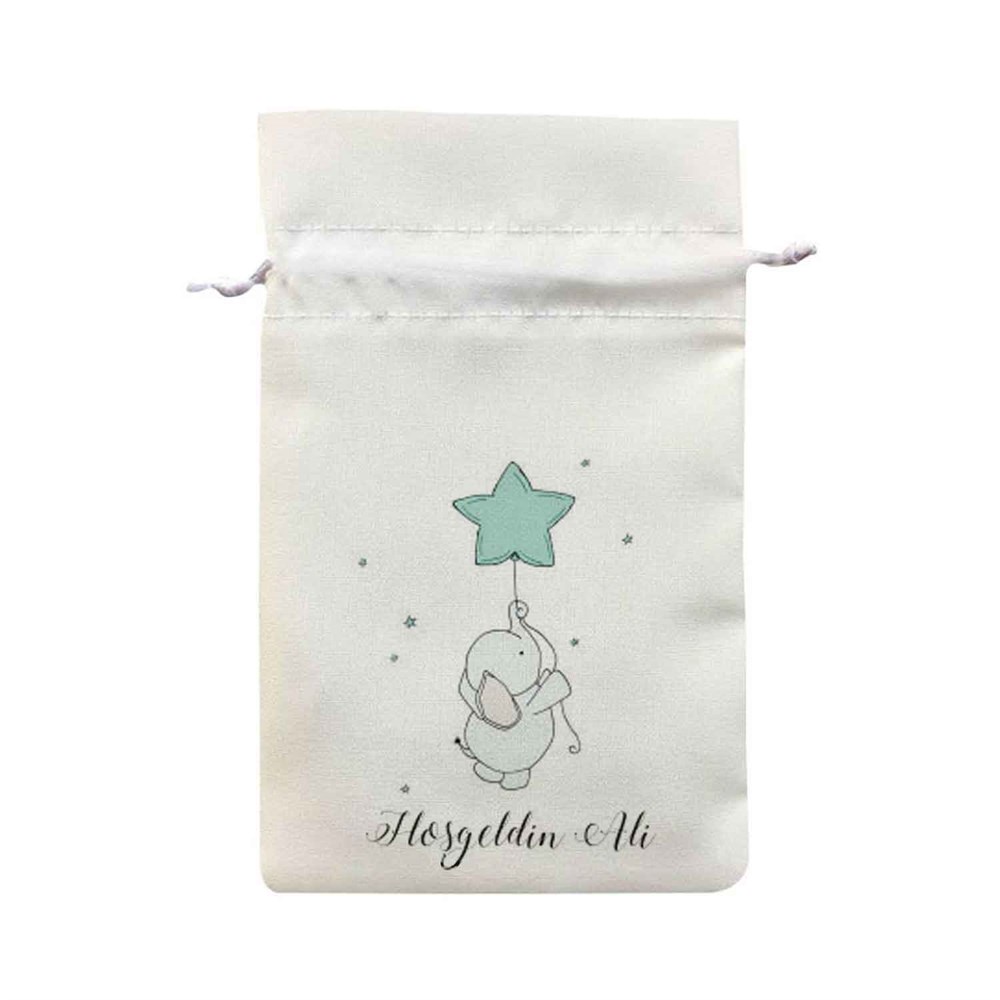 Baby Shower Kese Ayda Uyuyan Bebek