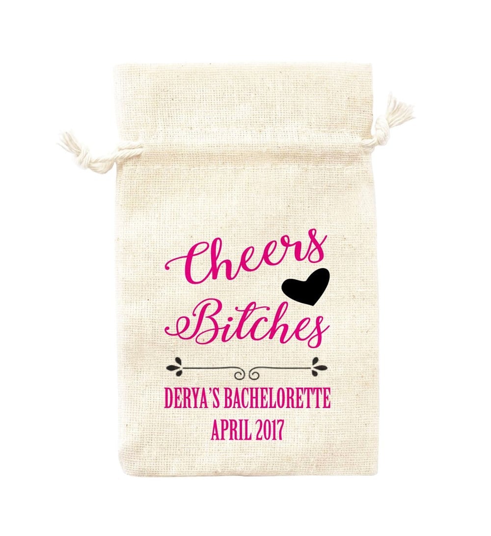 Baskılı Kese Hangover Cheers Bitches