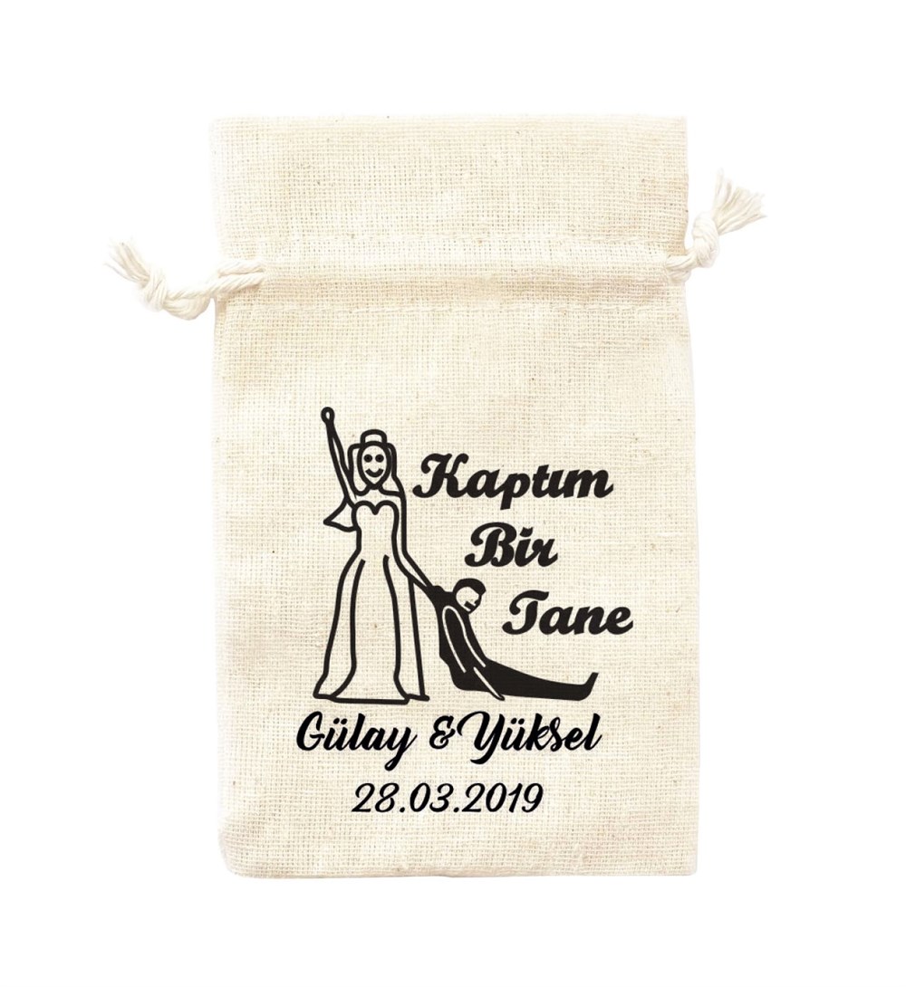 Baskılı Kese Hangover Kit Kaptım Bir Tane