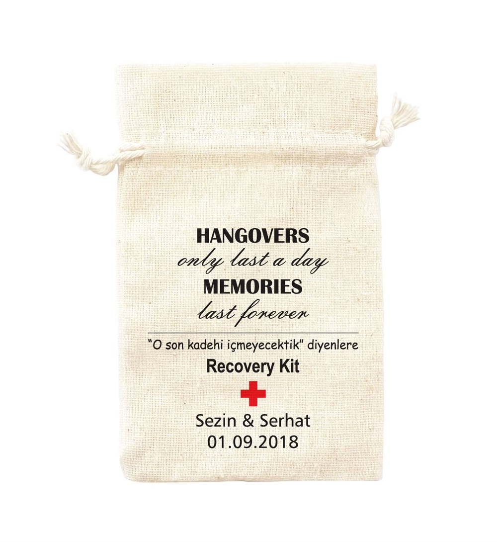 Baskılı Kese Hangover Memories Last Forever