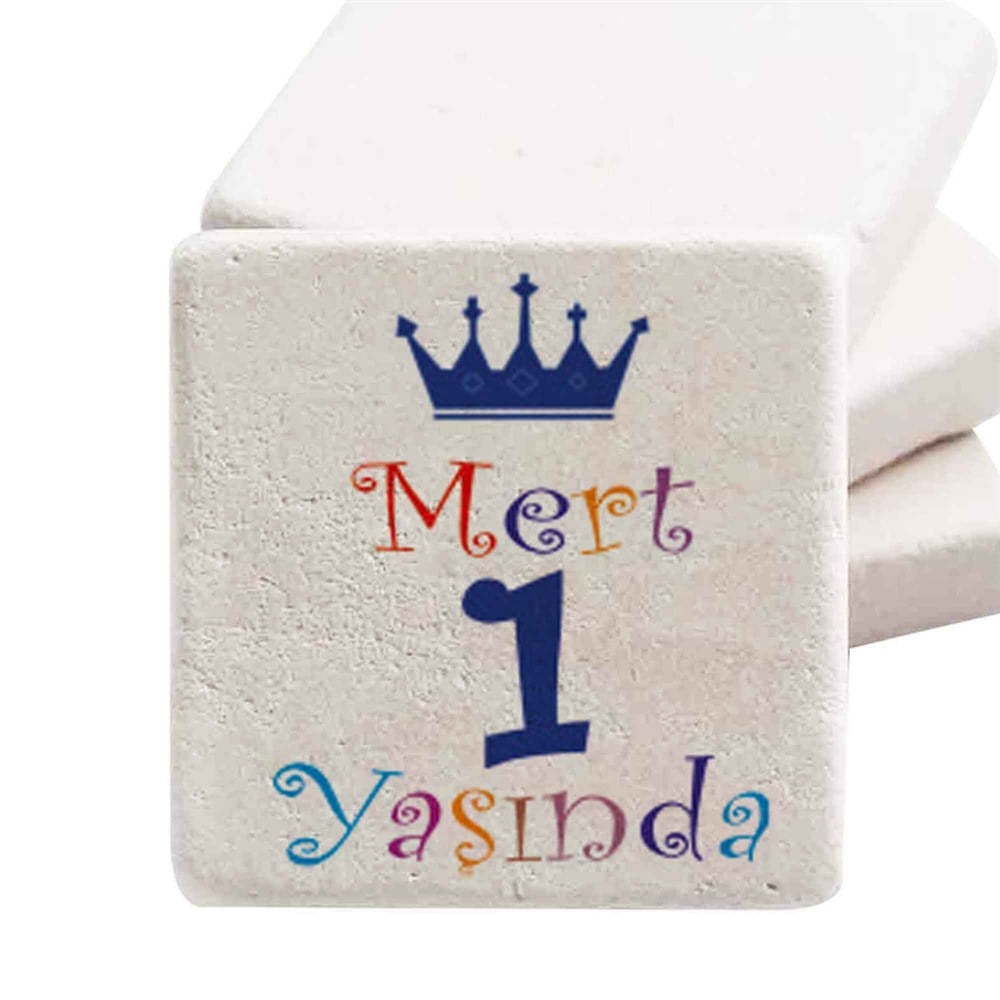 Bebek Şekeri Doğal Taş Magnet Gülen Diş