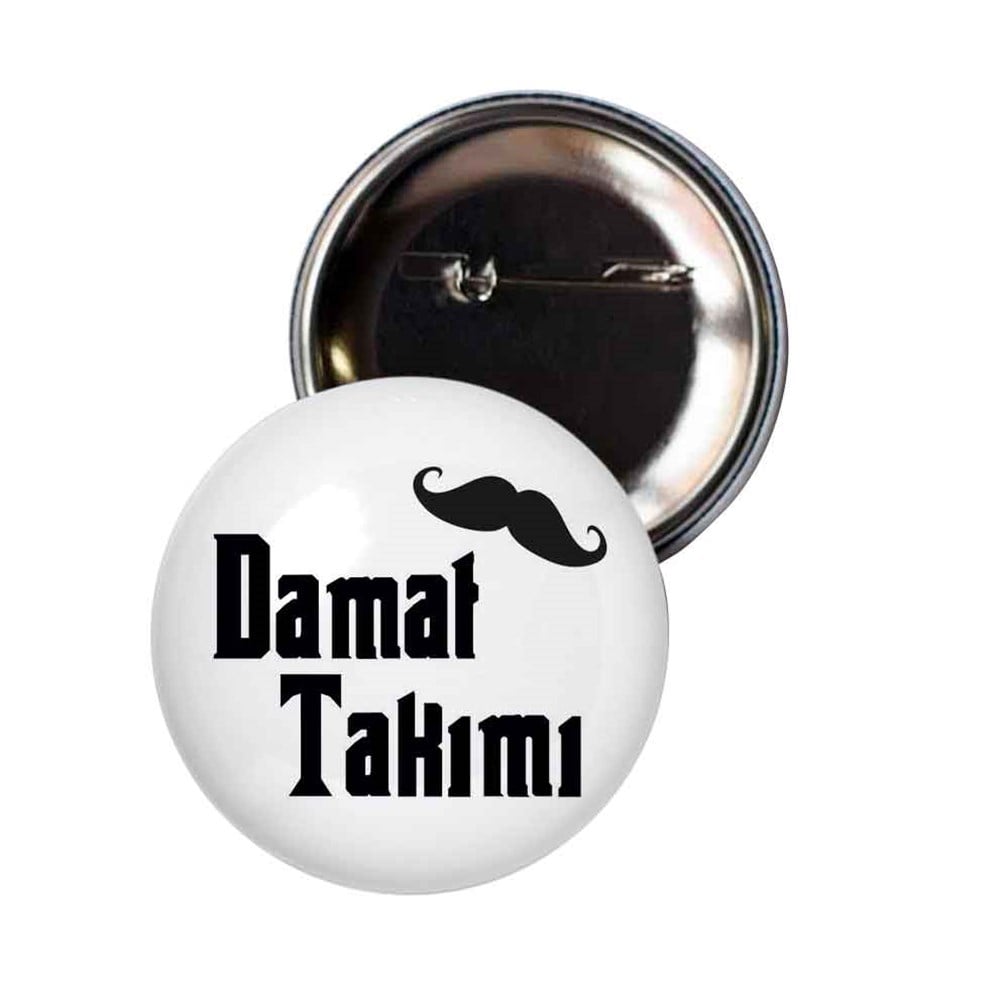 Bekarlığa Veda Partisi Rozet Damat Takımı
