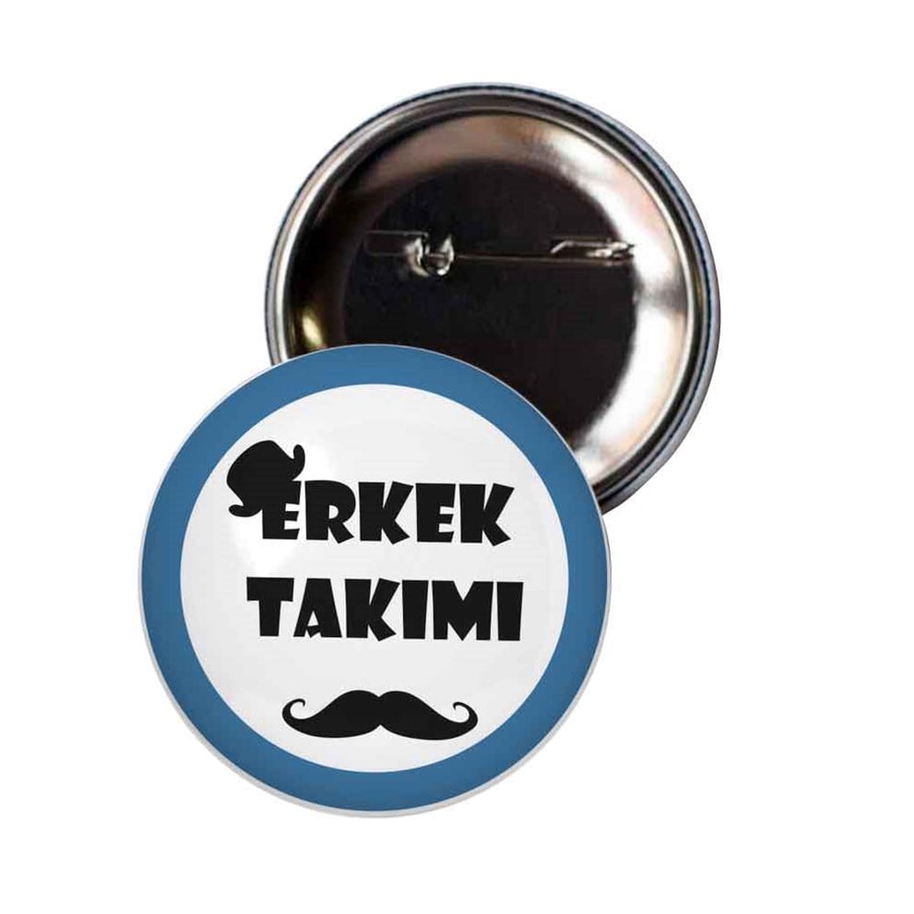 Bekarlığa Veda Partisi Rozet Erkek Takımı
