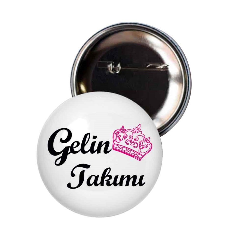 Bekarlığa Veda Partisi Rozet Gelin Takımı