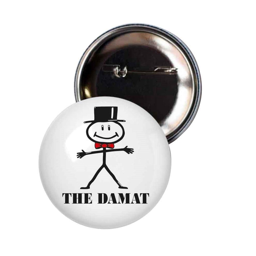 Bekarlığa Veda Partisi Rozet The Damat