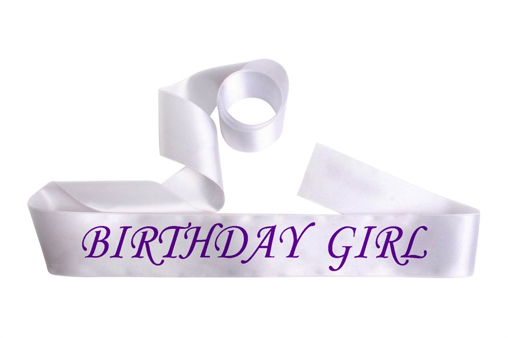 Parti Malzemeleri Birthday Girl Kuşak