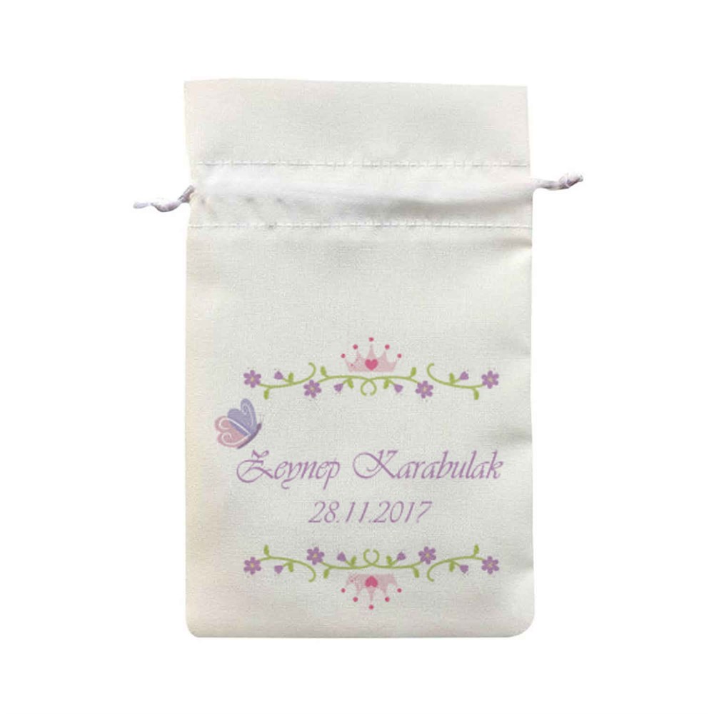 İsim Baskılı Baby Shower Bebek Şekeri Bulutların Üzerinde İkiz Bebek