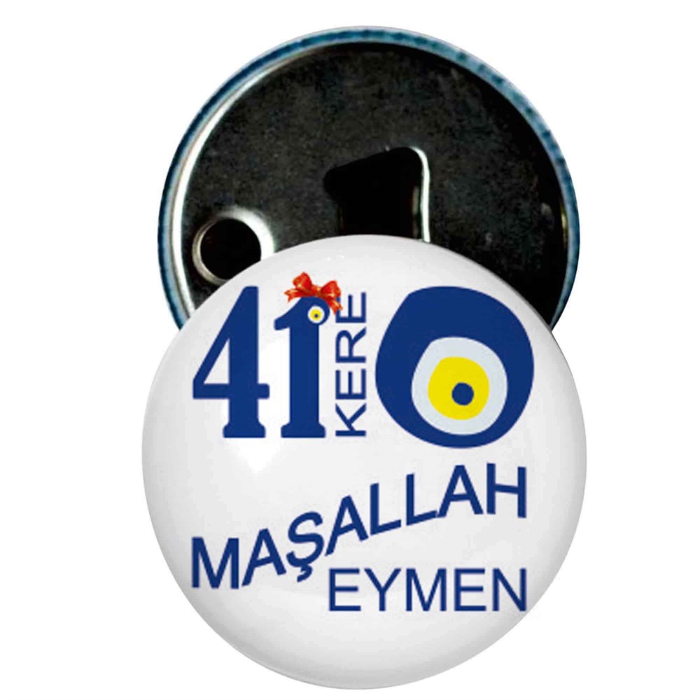 Kapak Açacak Magnet 1 Yaş Doğumgünü Partisi Cartoon