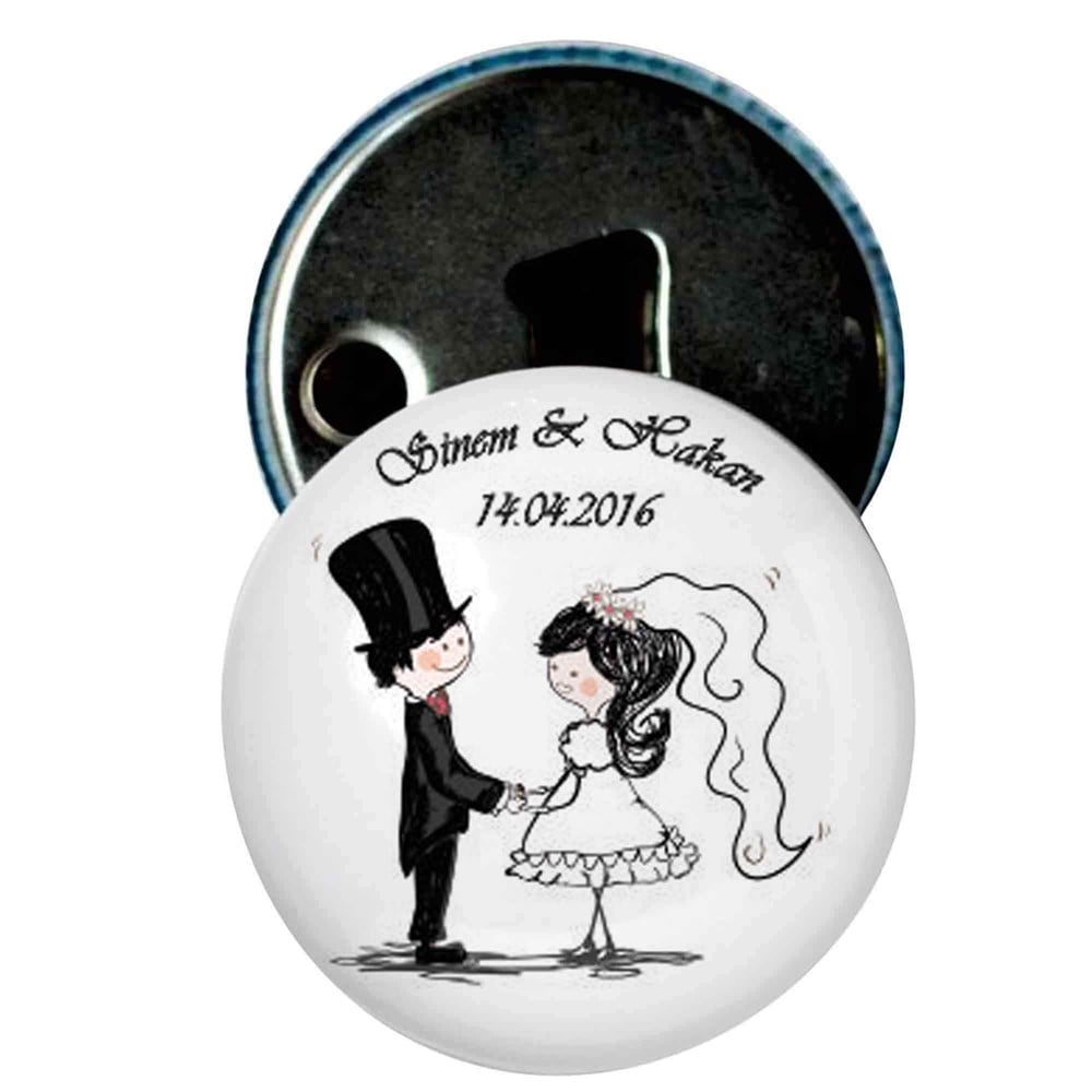 Kapak Açacak Nikah Şekeri El Ele Gelin Damat