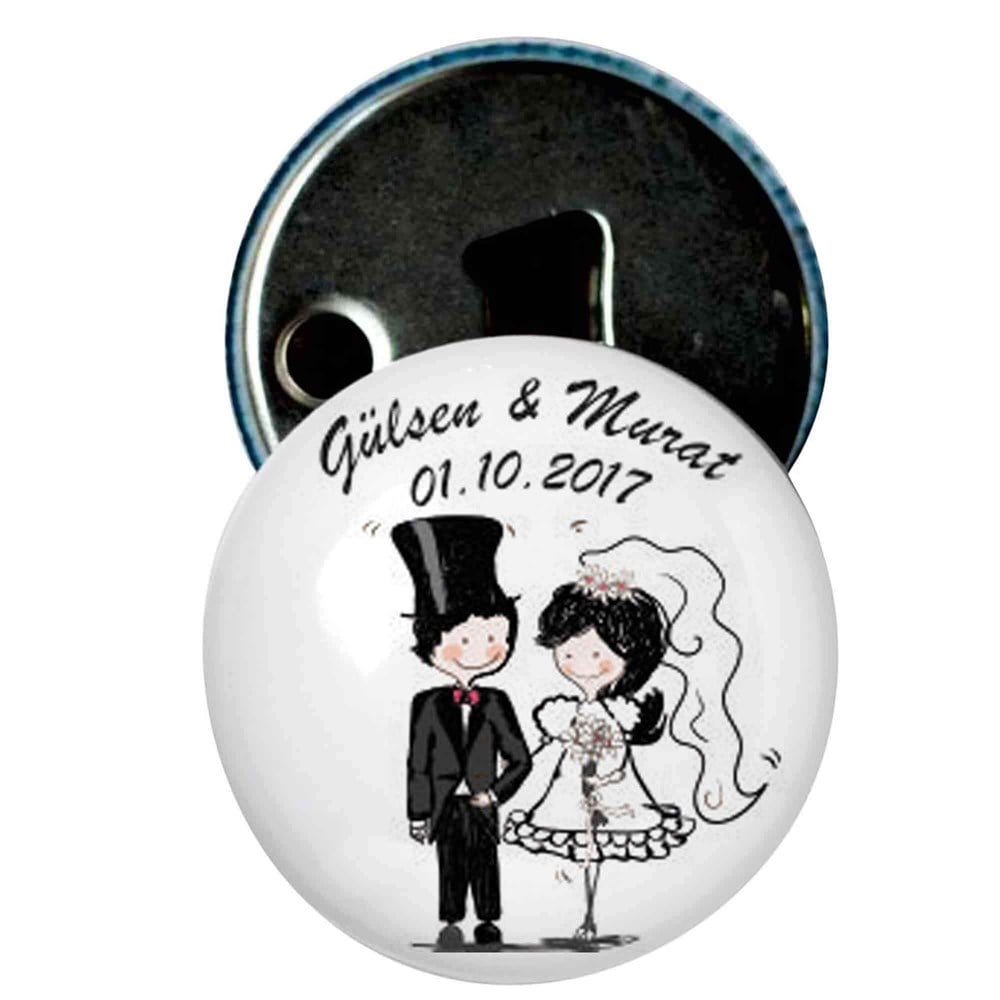 Kapak Açacak Nikah Şekeri Gotik Gelin Damat