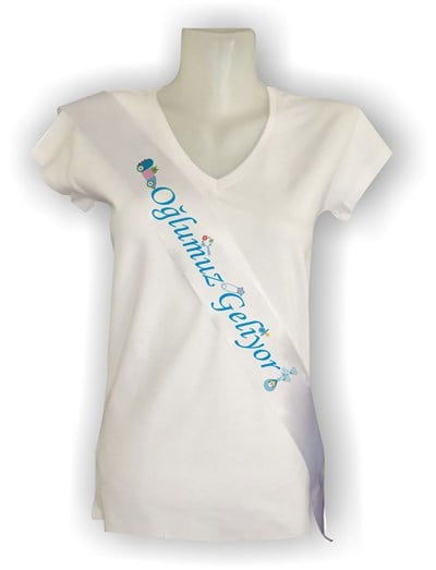 Baby Shower Oğlumuz Geliyor Kuşak