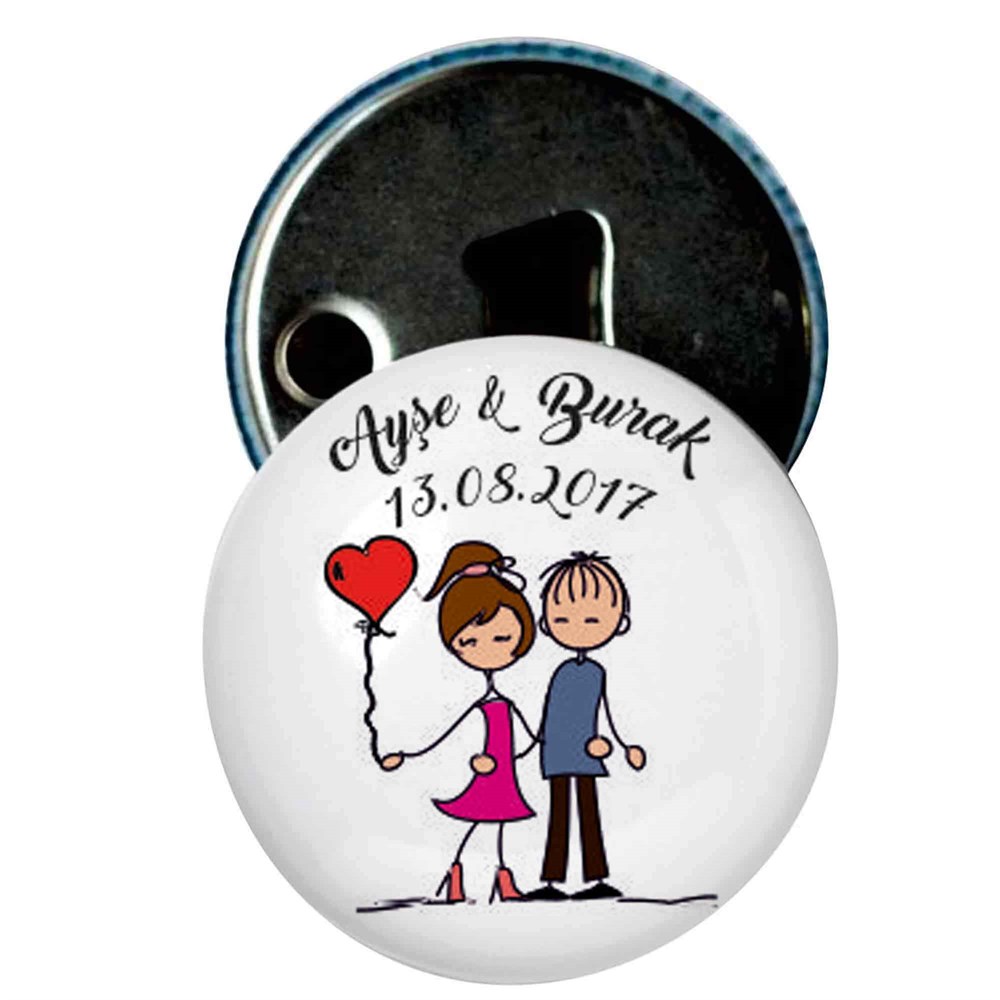 Nikah Şekeri Magnet Kapak Açacak Yeni Hayat