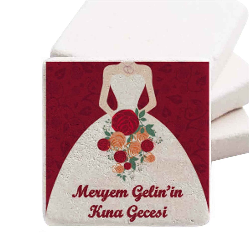 Taş Magnet Bekarlığa Veda Gecesi Kına Hediyelik Gelin Kızı