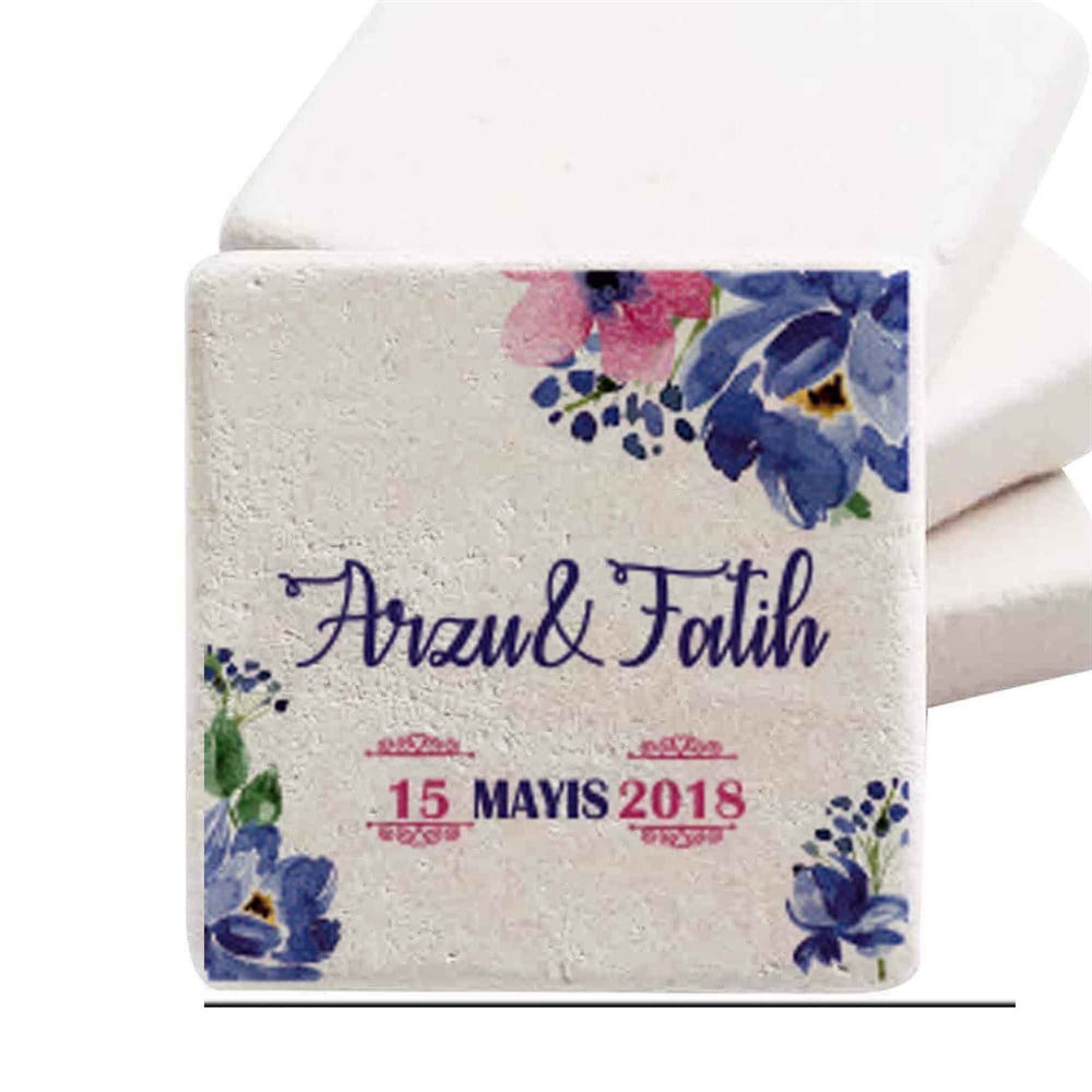 Taş Magnet Nikah Şekeri Nişan Hediyelik gfg