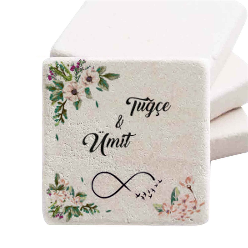 Taş Magnet Nikah Şekeri Nişan Hediyelik fsd