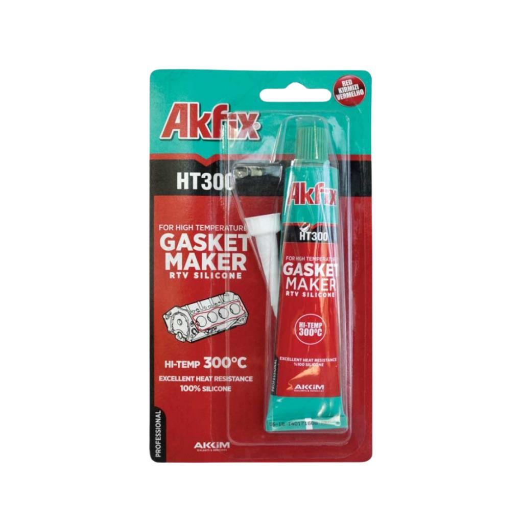 Endüstriyel YapıştırıcılarAKFİXAkfix HT300 Yüksek Isı Silikonu 300° 50 gr