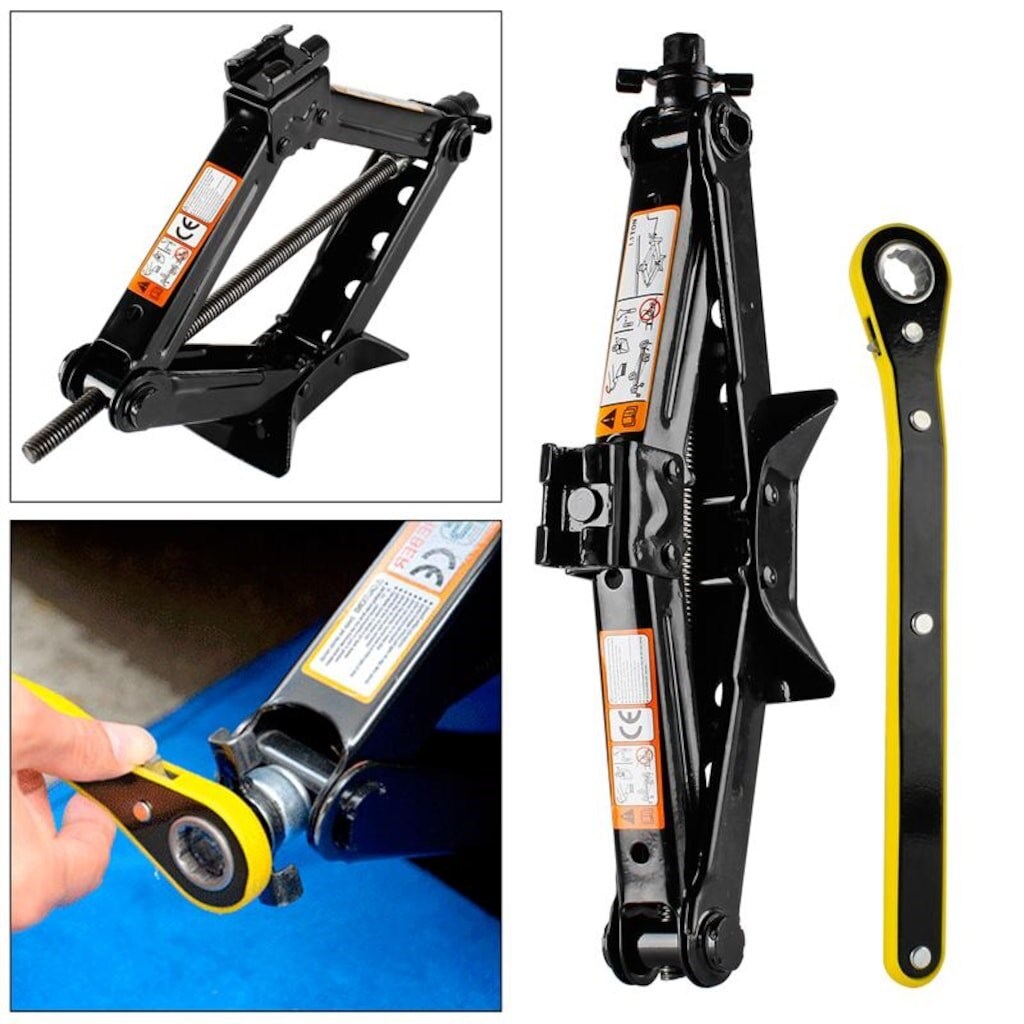 Otomobil AksesuarlarıAUTOKİTAutokit Cırcırlı Kriko 1.5 Ton
