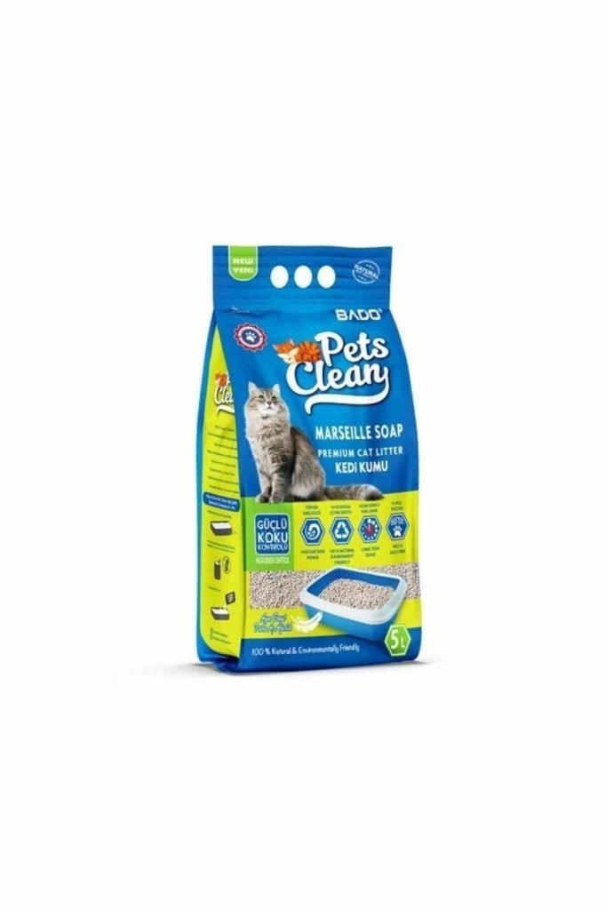 AksesuarlarBadoBado Pets Clean Marsilya Sabun Kokulu Kedi Kumu 5 L