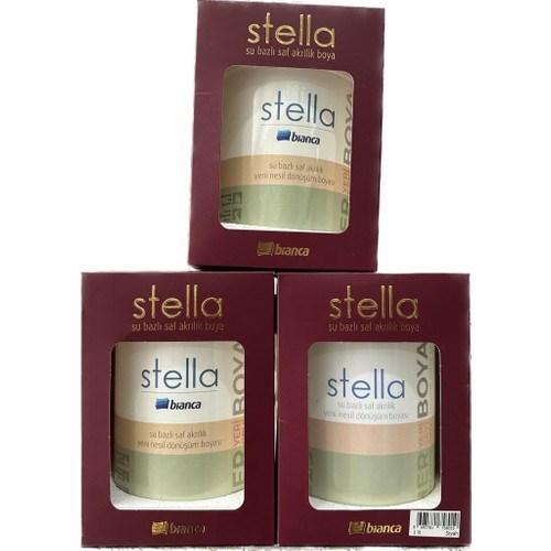  İç Cephe Duvar & Tavan BoyalarıStellaBianca Stella Verde 1 Lt