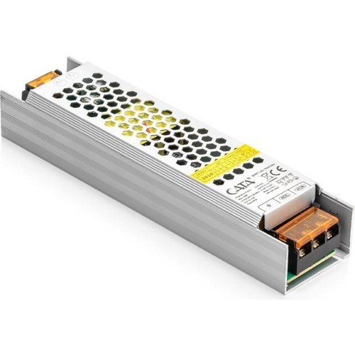 Aydınlatma ÜrünleriCATACata CT-2576 10 Amper Şerit Led Trafosu 120W Slim Model 3 Çip
