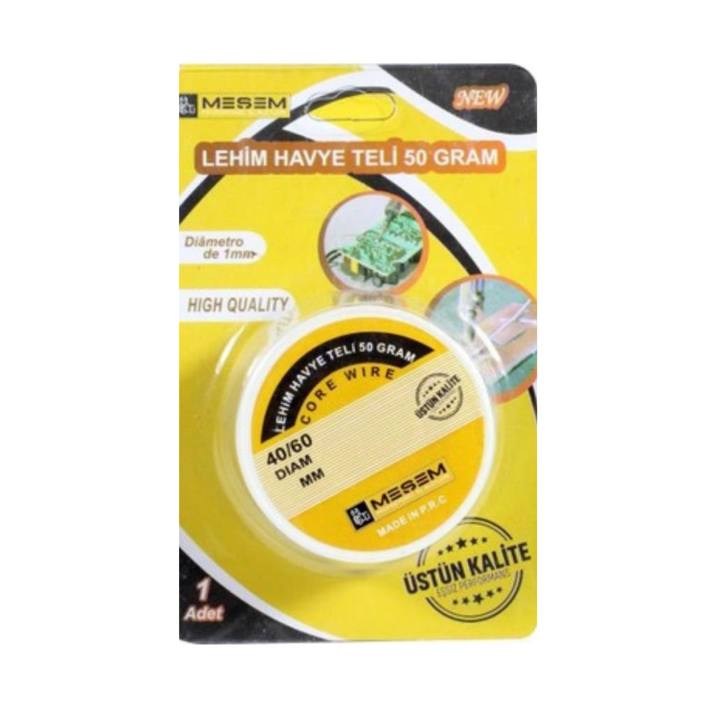 Pafta & Boru KaynakMEŞEMMeşem Lehim Havya Teli 50 GR