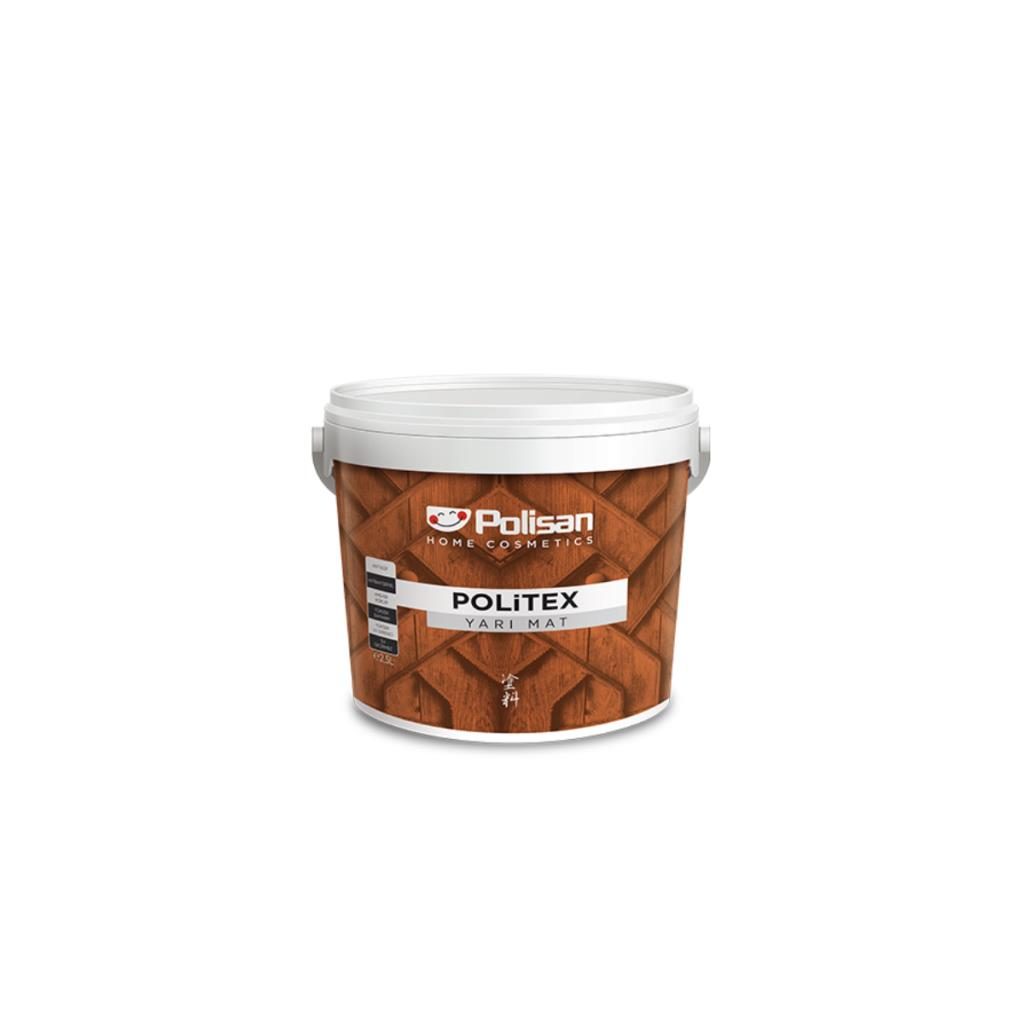 Cila & Vernik POLİSANPolisan Politex Dekoratif Yarı Mat Renksiz 2.5 Lt