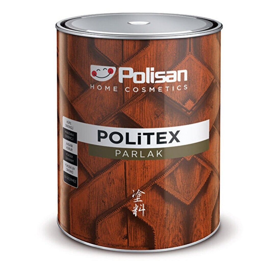 Cila & Vernik POLİSANPolisan Politex Lüx Vernikli 169 Tobacco 15 Lt