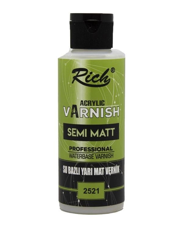 Cila & Vernik RICHRich Su Bazlı Yarımat Vernik 120 cc