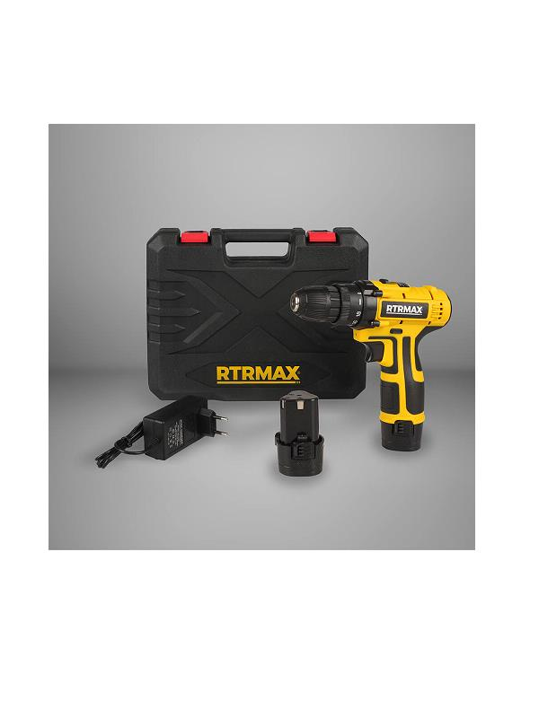 Matkap ÇeşitleriRtrmaxRtrmax Rtm332 Matkap Çift Akülü 12V 1.3A 10mm