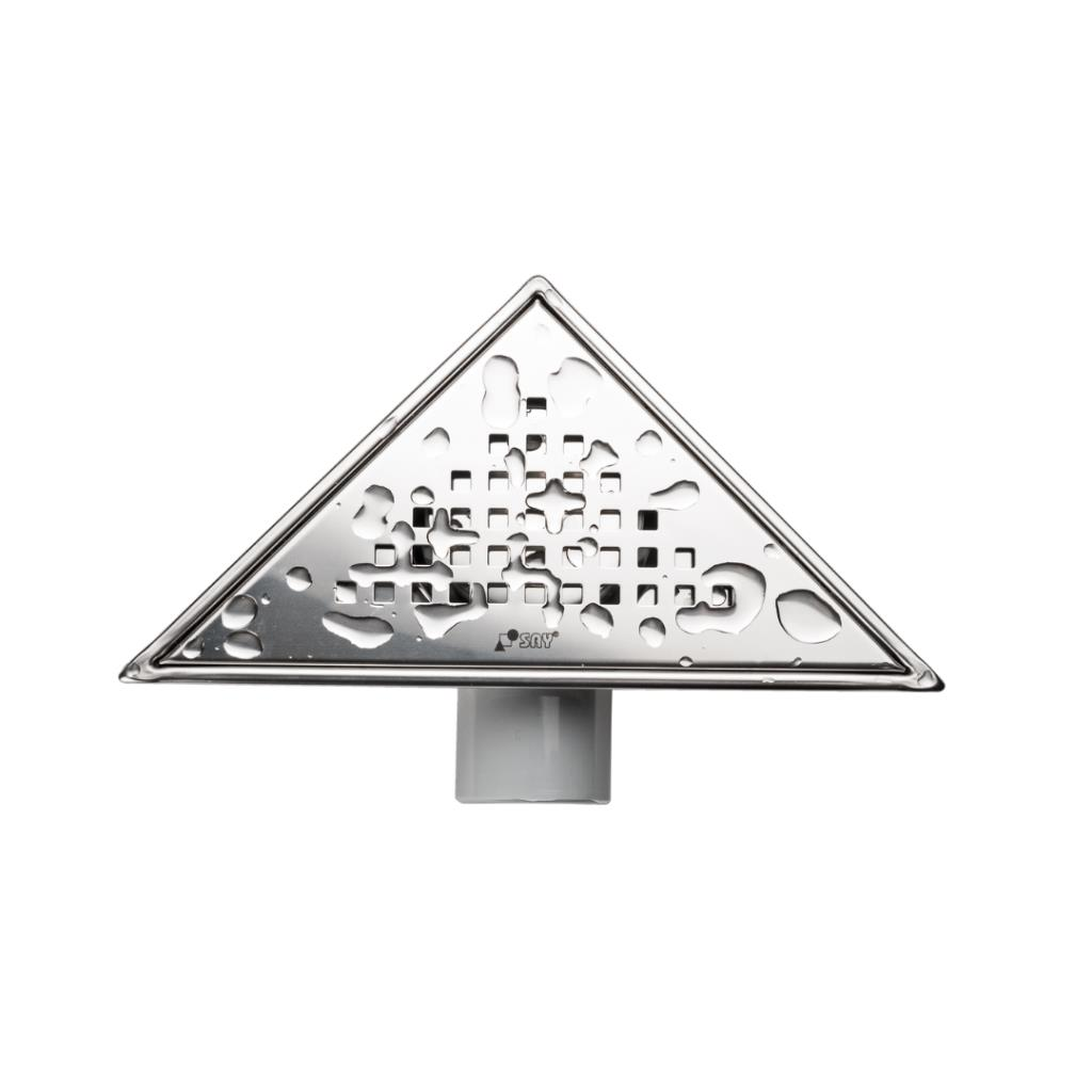 Banyo AksesuarSaySay Kaçkar Piticare Desenli Yandan Çıkışlı Yer Süzgeçi