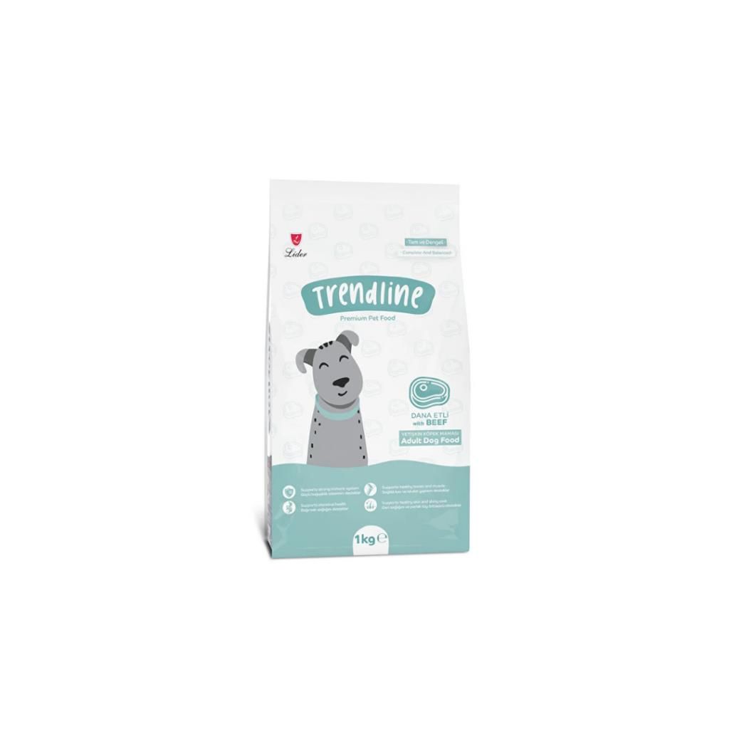 Köpek MamasıTrendlineTrendline Biftekli Yetişkin Köpek Maması 1 Kg