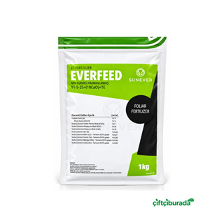 Kimyasal GübrelerSuneverSunever Everfeed 11-5-25 + 10 CaO Yaprak Gübresi 1 kg