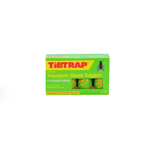 Haşere KovucularTibtrapTibtrap Yapışkan Sinek Bandı 4'lü Paket