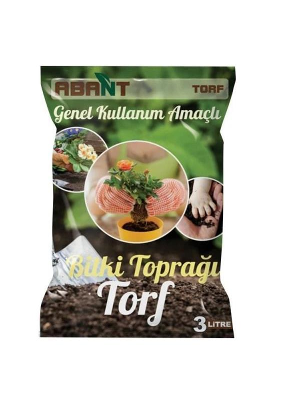 Torf ve Toprak ÇeşitleriAbantAbant 23x32 Cm 3 Lt Çiçek Toprağı Torf