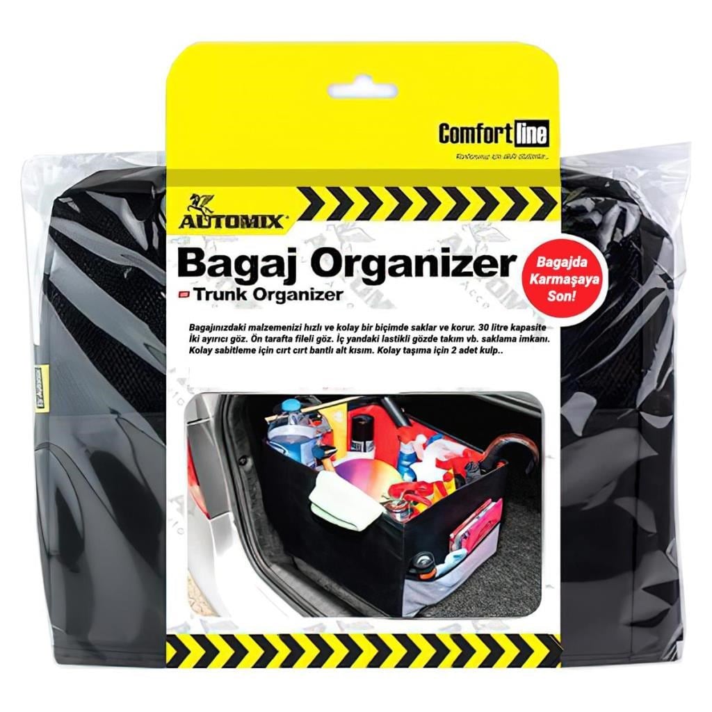 Otomobil AksesuarlarıAUTOMİXAutomix Oto Bagaj Düzenleyici Organizer Çanta