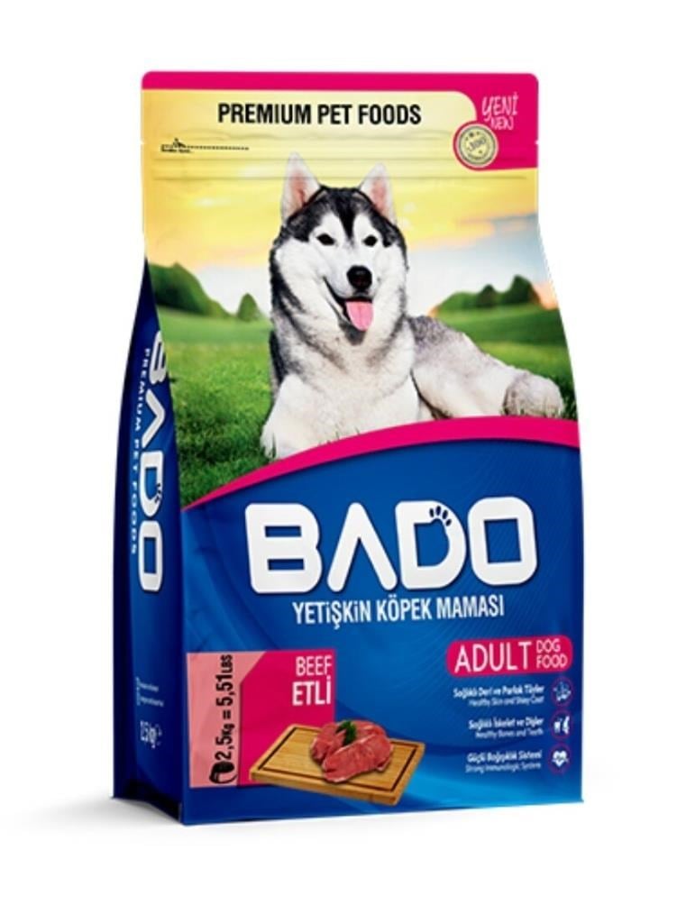 Köpek MamasıBadoBado Yetişkin Etli Köpek Maması 2500 GR 