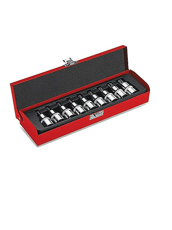 İş AnahtarlarıBaytecBay-Tec Torx Lokma Takımı Erkek 9 Parça 1/2 MK-2740 (9 Parça)