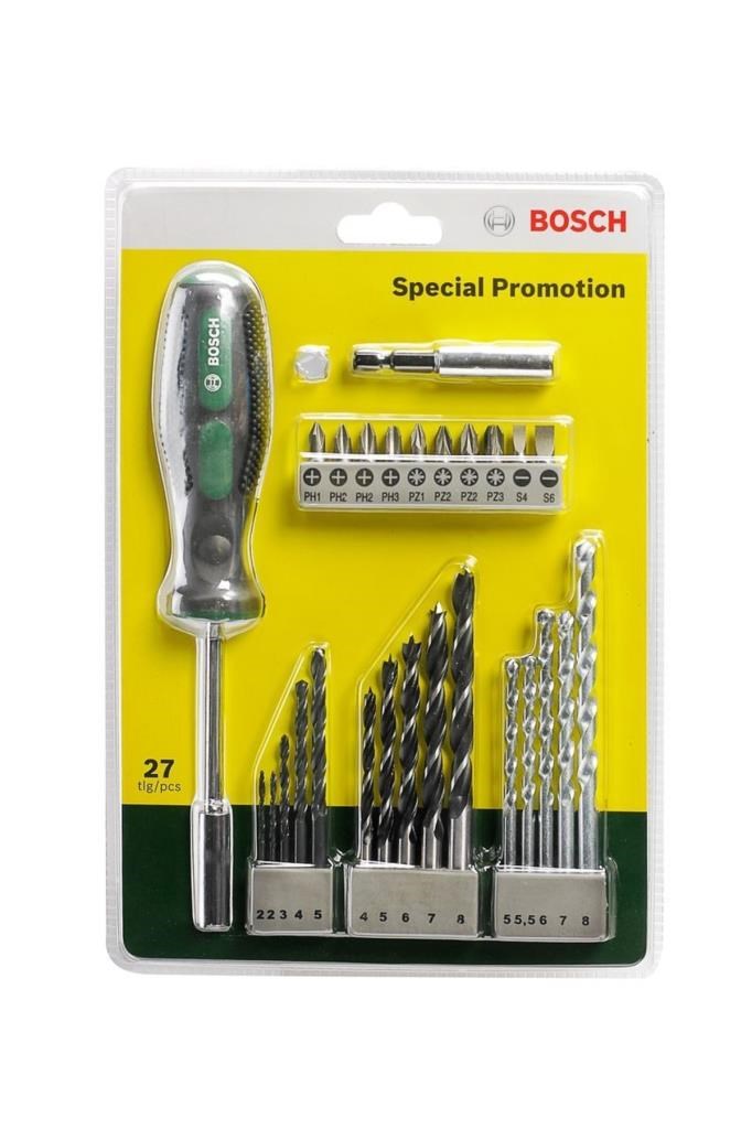 Zımpara & Uç ÇeşitleriBOSCHBosch 27 Parça Aksesuar Seti 820739