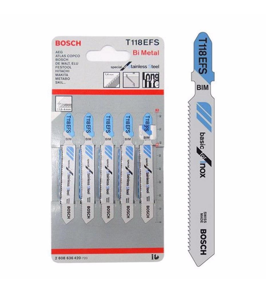 İş AnahtarlarıBOSCHBosch T118 Efs Basic For Inox 5 Li 2608636497