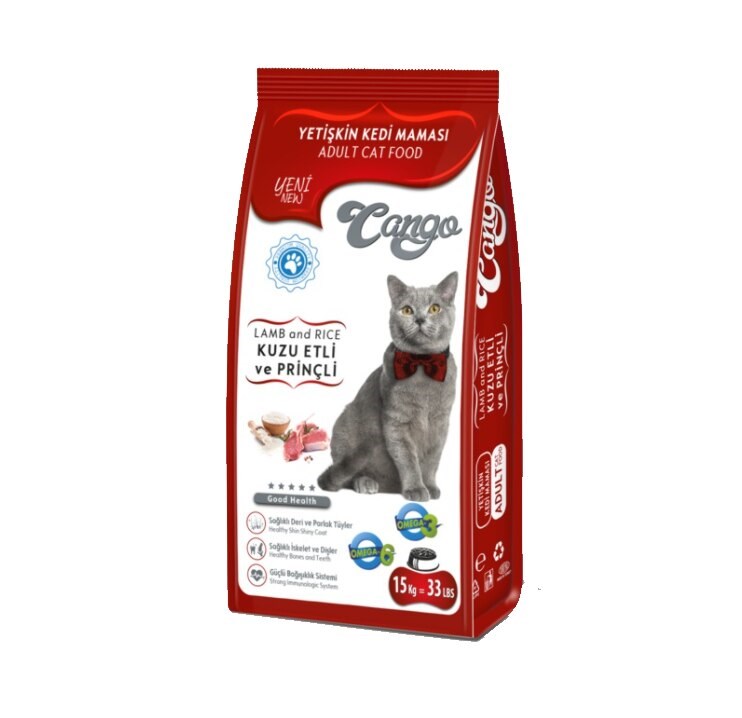 Kedi MamasıCangoCango Kuzu Etli Yetişkin Kedi Maması 1 KG