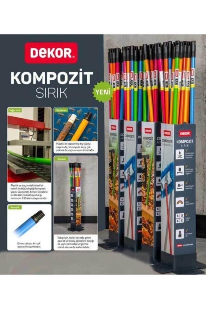 Fırça, Rulo & AksesuarDEKORDekor 1365 Kompozit Sırık 1.2 mt