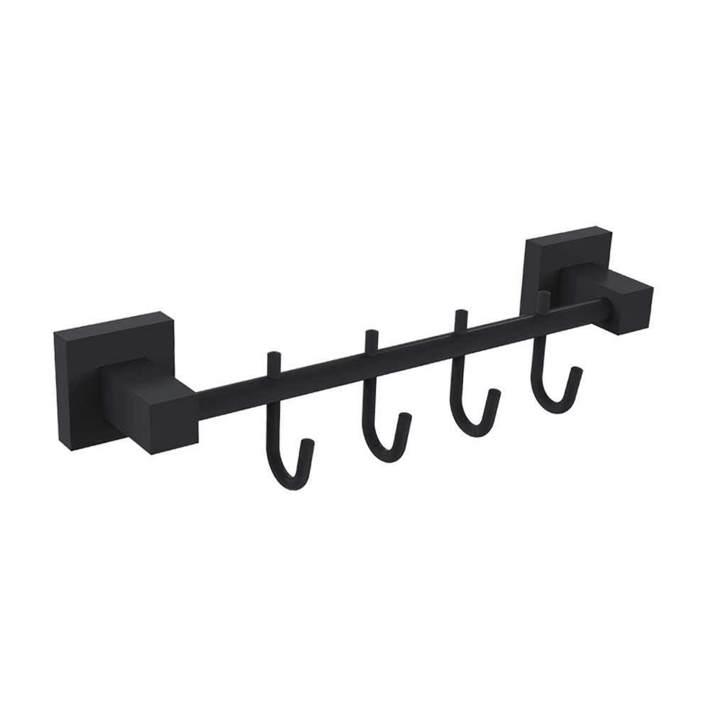 Banyo AksesuarDuxxaDuxxa Deppot Q1 Mat Siyah Set Askılık A.2729.S