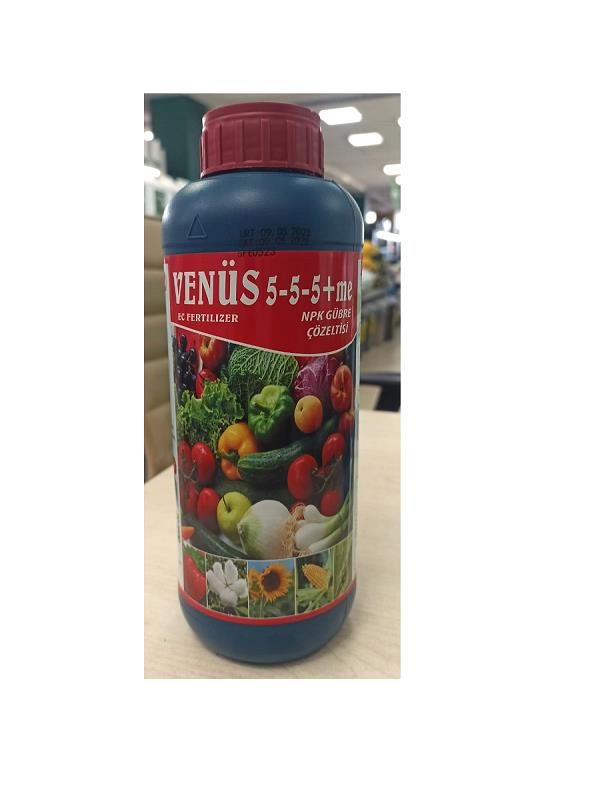 Sıvı GübrelerEkip TarımEkip Tarım Venüs 5-5-5 1Lt