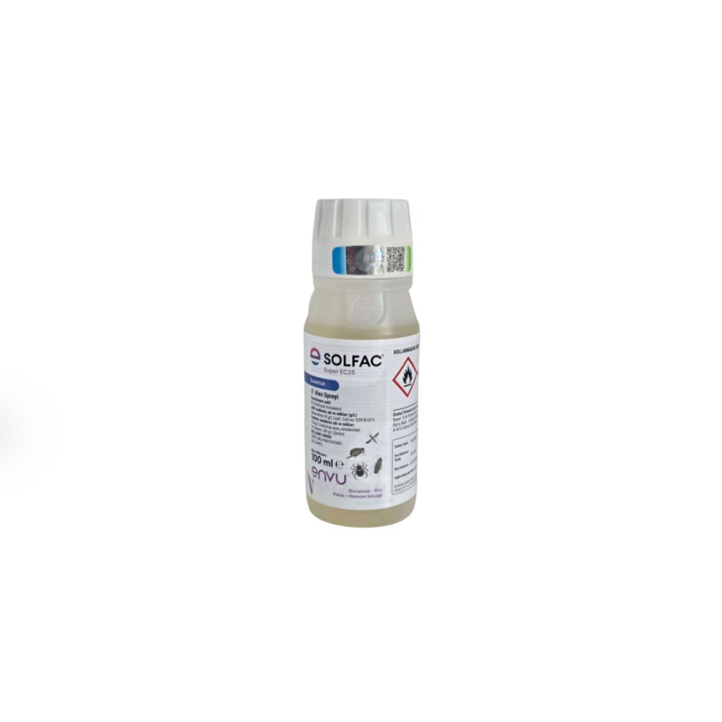 Haşere KovucularEnvuEnvu Solfac Super EC 25 Haşere İlacı 100 ml