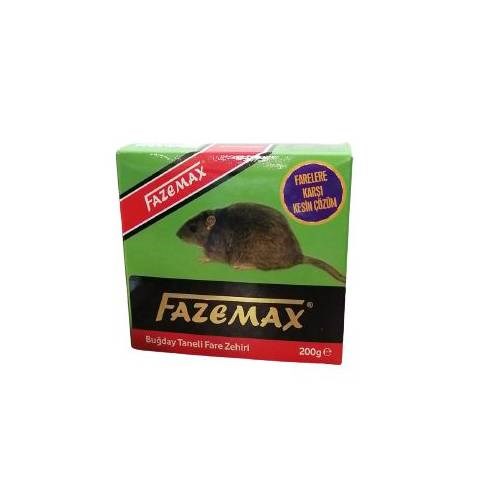 Haşere KovucularFazemaxFazemax Buğday Taneli Fare Zehiri 200gr