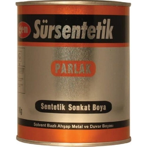  İç Cephe Duvar & Tavan BoyalarıGenGen Sür Sentetik 1 kg Sütlü Kahve