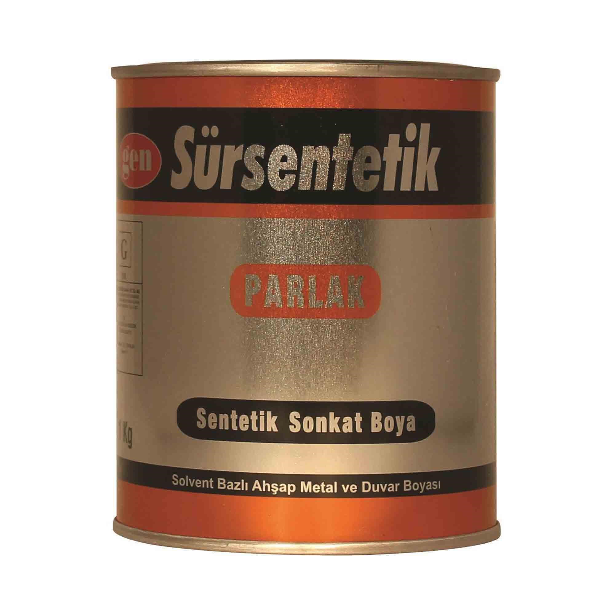  İç Cephe Duvar & Tavan BoyalarıGenGen Sür Sentetik 1kg Kanarya Sarı