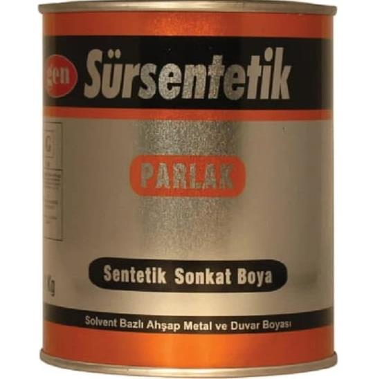  İç Cephe Duvar & Tavan BoyalarıGenGen Sür Sentetik Parlak Siyah 3kg