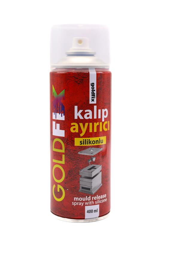 Slikon & TabancalarıGoldfixGoldfix Silikonlu Kalıp Ayırıcı Sprey 400 Ml
